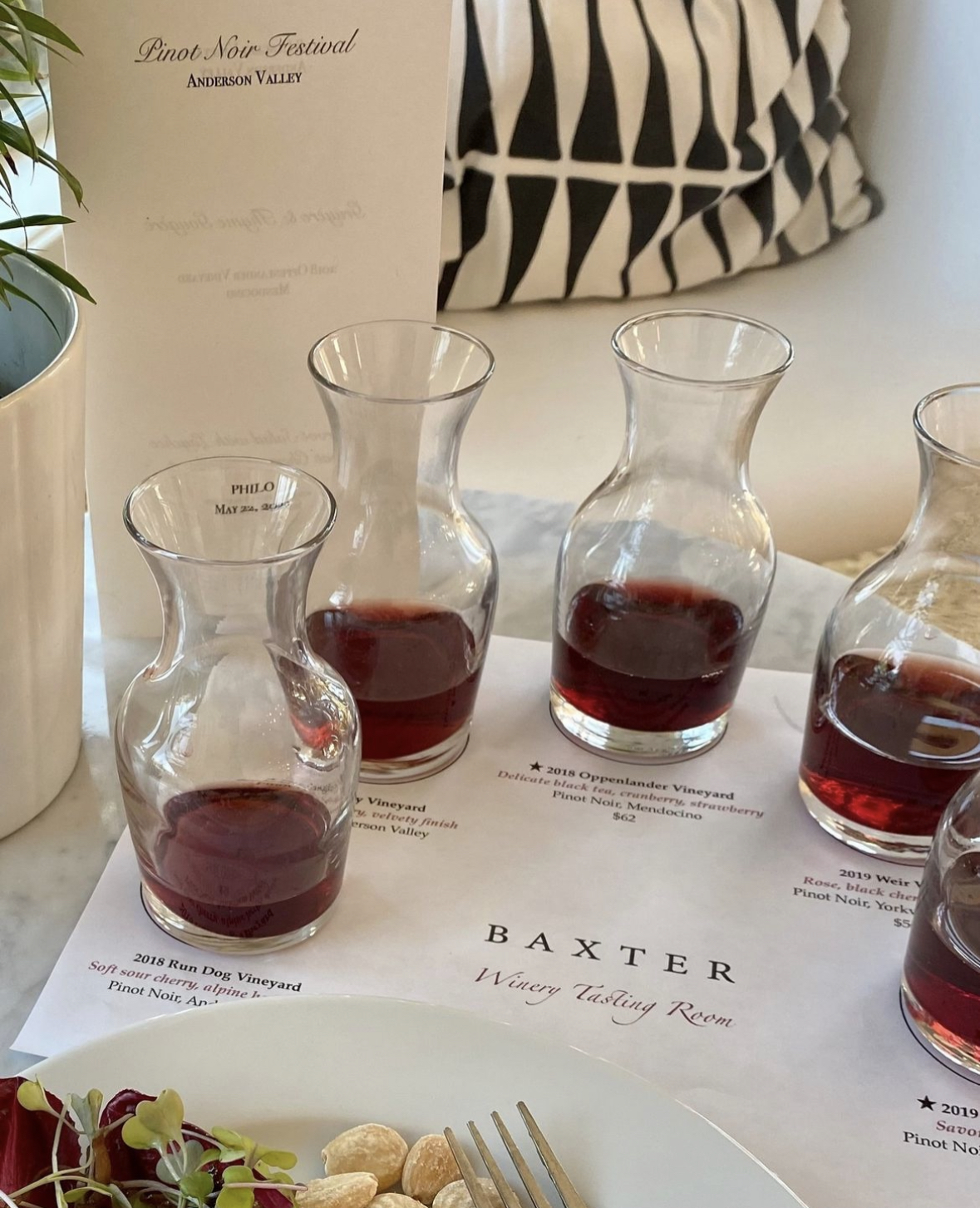 4 Wineries that require a reservation- Baxter Winery- @avwinegrowers