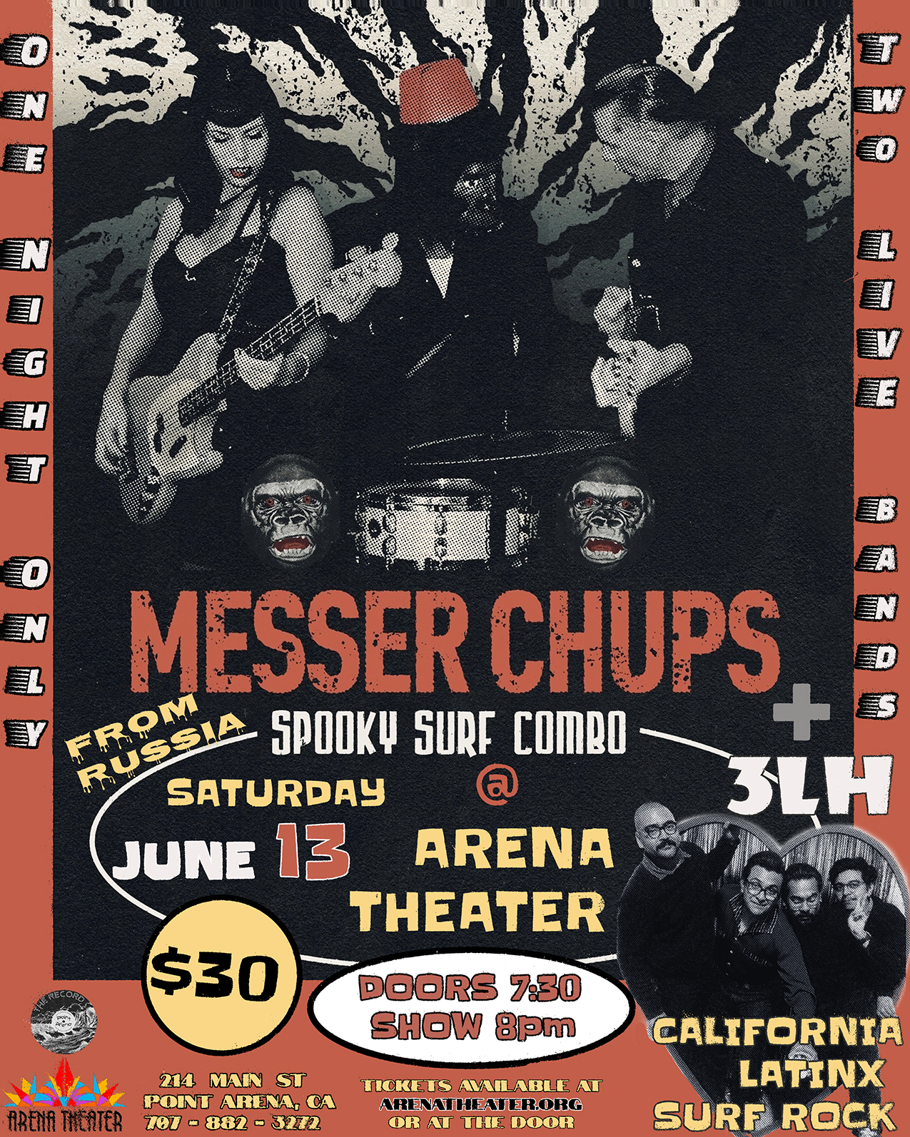 Messer Chups Surf Rock - Visit Mendocino County